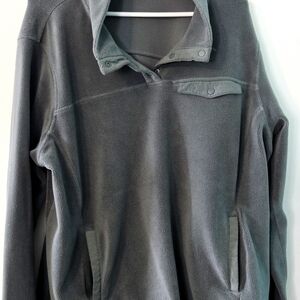 Gray Fleece Pullover